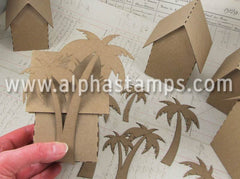 Palm Trees Silhouettes