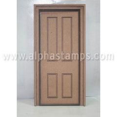 4 Panel Door - Half Scale