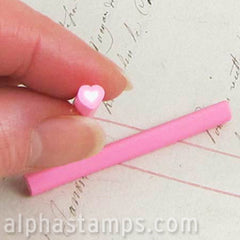 Polymer Clay Cane - Pink Hearts *