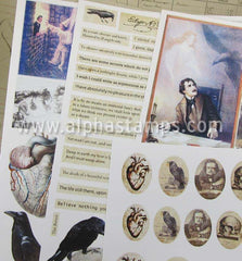 Poe 4-Sheet Collage Sheet Set