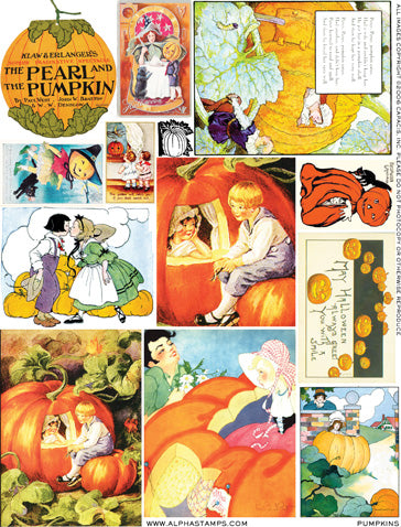 Pumpkins Collage Sheet