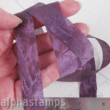 Crepe Ribbon - Purple - 3/4 Inch