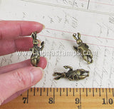 Antique Bronze 3D Rabbit Charm