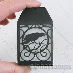 Tea Light Lantern -  Spider & Raven - SOLD OUT
