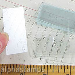 1x2 Inch Rectangular Slide Glass - SOLD OUT
