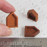 Tiny Wooden House Shadowbox