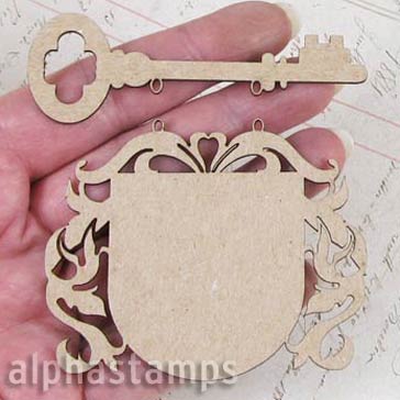 Mini Chipboard Crest Signs