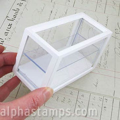 Small White Store Display Case - SOLD OUT