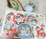 Silly Snowmen Ornaments Mini Kit - SOLD OUT