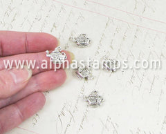 Silver Teapot & Cup Charms *
