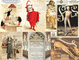 Skeleton Slide Mailers Collage Sheet