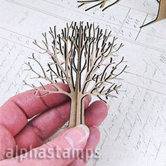 3D Chipboard Tree - 3 Inch