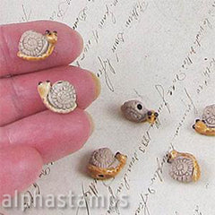 Ceramic Snail Bead - SOLD OUT