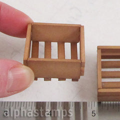 Miniature Wooden Crates*