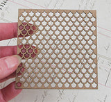 Tiny Shingles Stencil