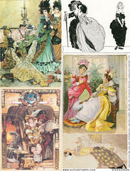 Stepsisters Collage Sheet