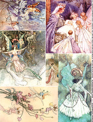 Storybook Fairies Collage Sheet - SOLD OUT