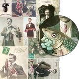 Strange Fish Collage Sheet