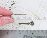 Fancy Strap Hinges w Pins - Set of 2