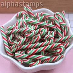 Red & Green Mini Candy Canes