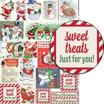 Sweet Treats Collage Sheet