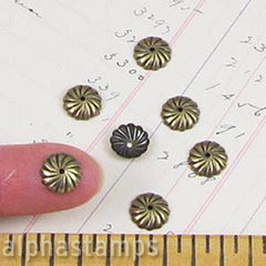 9mm Antiqued Swirl Bead Cap - SOLD OUT