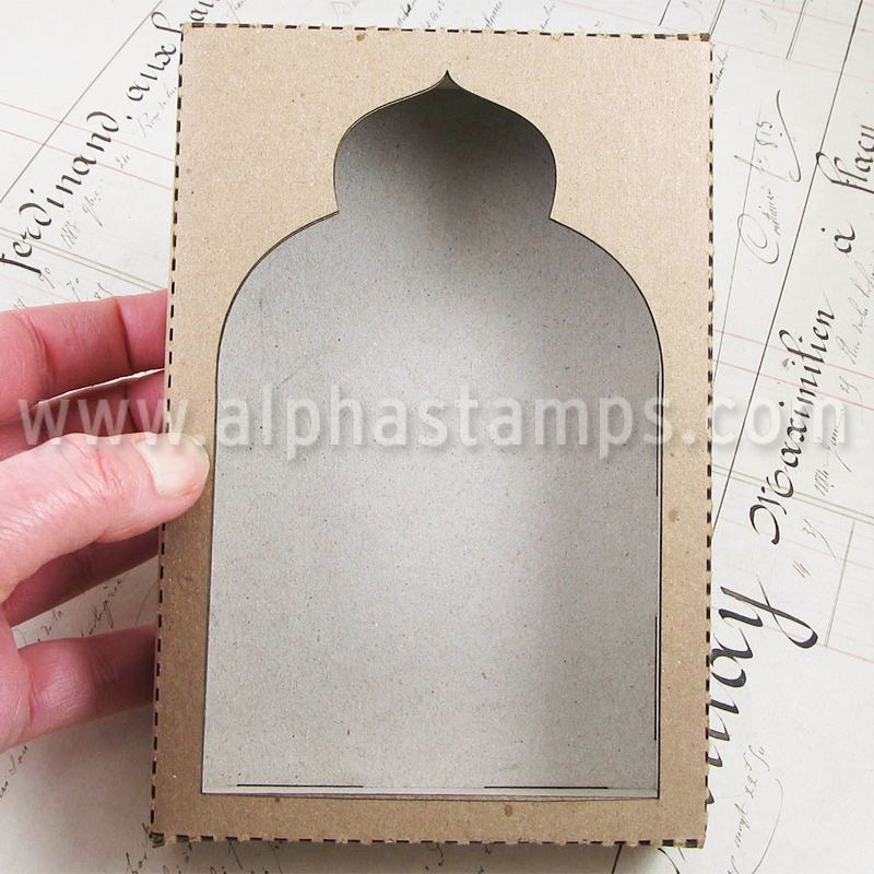 Shadowbox Lid - Taj Mahal | Alpha Stamps