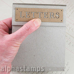 Tall Letter Box Book - SOLD OUT