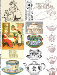 Tea #1 Collage Sheet