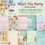 Alice's Tea Party 6x6 Paper Pad