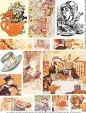 Mad Hatter's Teaparty #2 Collage Sheet