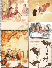 Mad Hatter's Teaparty #3 Collage Sheet