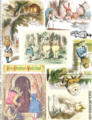 Tenniel's Alice Collage Sheet
