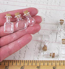 Tim Holtz Tiny Glass Vials - SOLD OUT