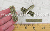 Long and Thin Bronze Hinges