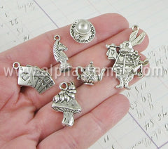 Time for Tea Silver Charms Set*