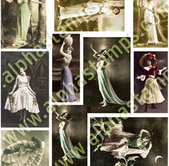 Tiny Dancers Collage Sheet