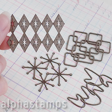 Tiny Retro Shape Set