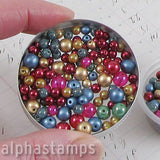 Mini Xmas Tree Ornaments Bead Mix*