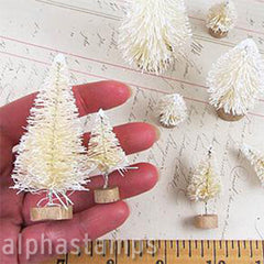 Retro Bottle Brush Tree Set - Dyeable - SOLD OUT