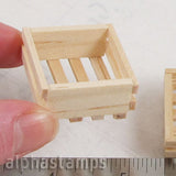 Mini Wooden Crate - Unfinished