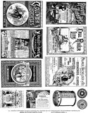 Victorian Ads #1 Collage Sheet
