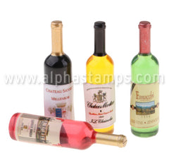 Large Resin Wine Bottle with Label*