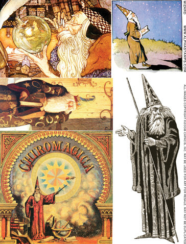 Wizard Collage Sheet