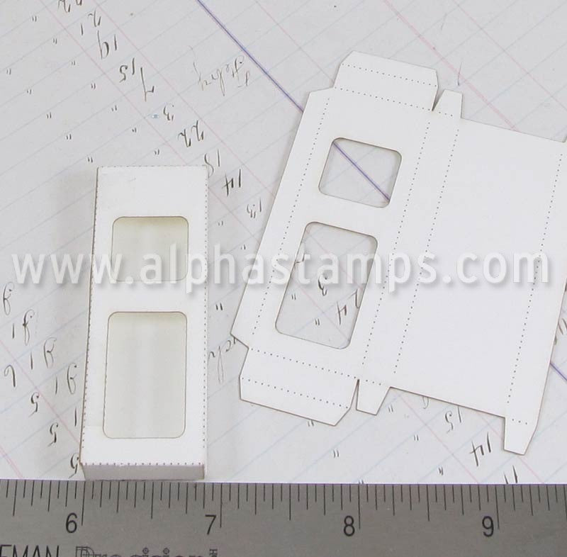 Set of Mini Gift Wrap Boxes | Alpha Stamps