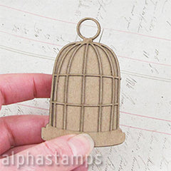 3 Inch Cage with Solid Back